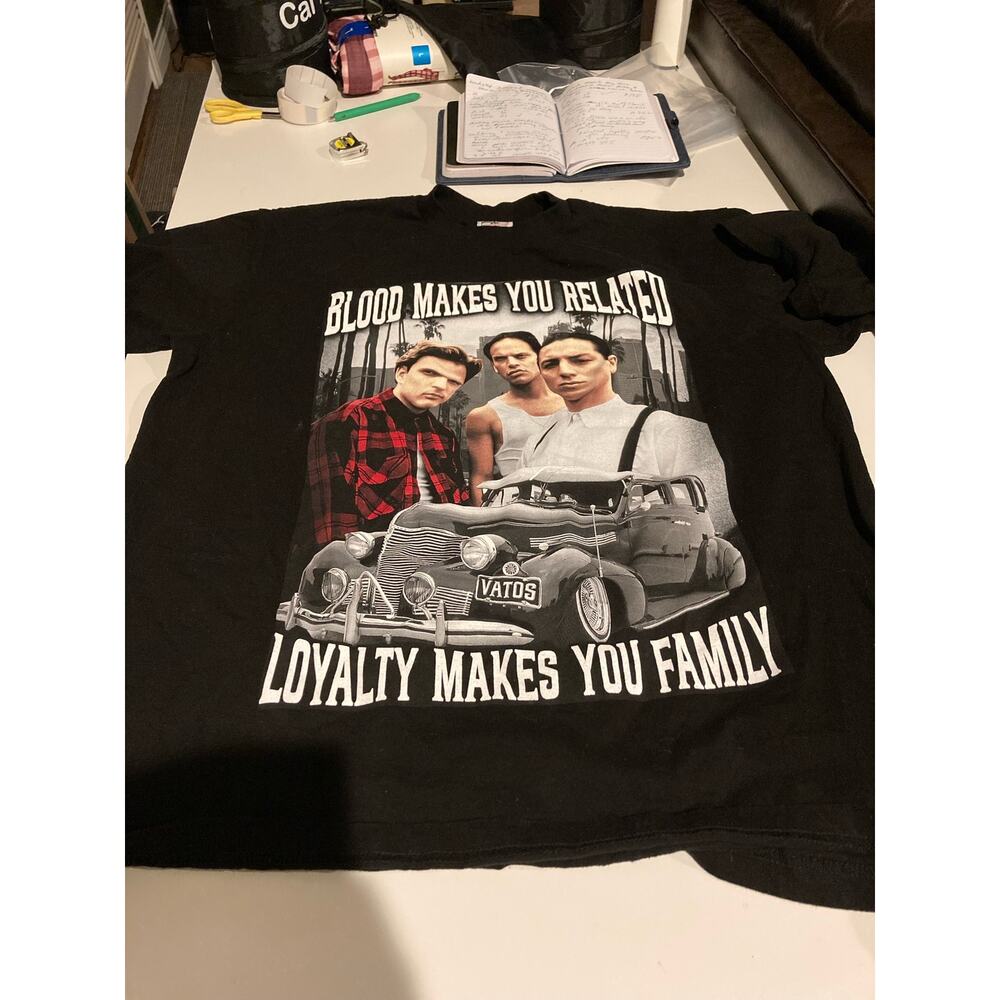Vintage Pro Super Heavy Blood Makes You Related Loyalty Makes You Family Sz 2xl